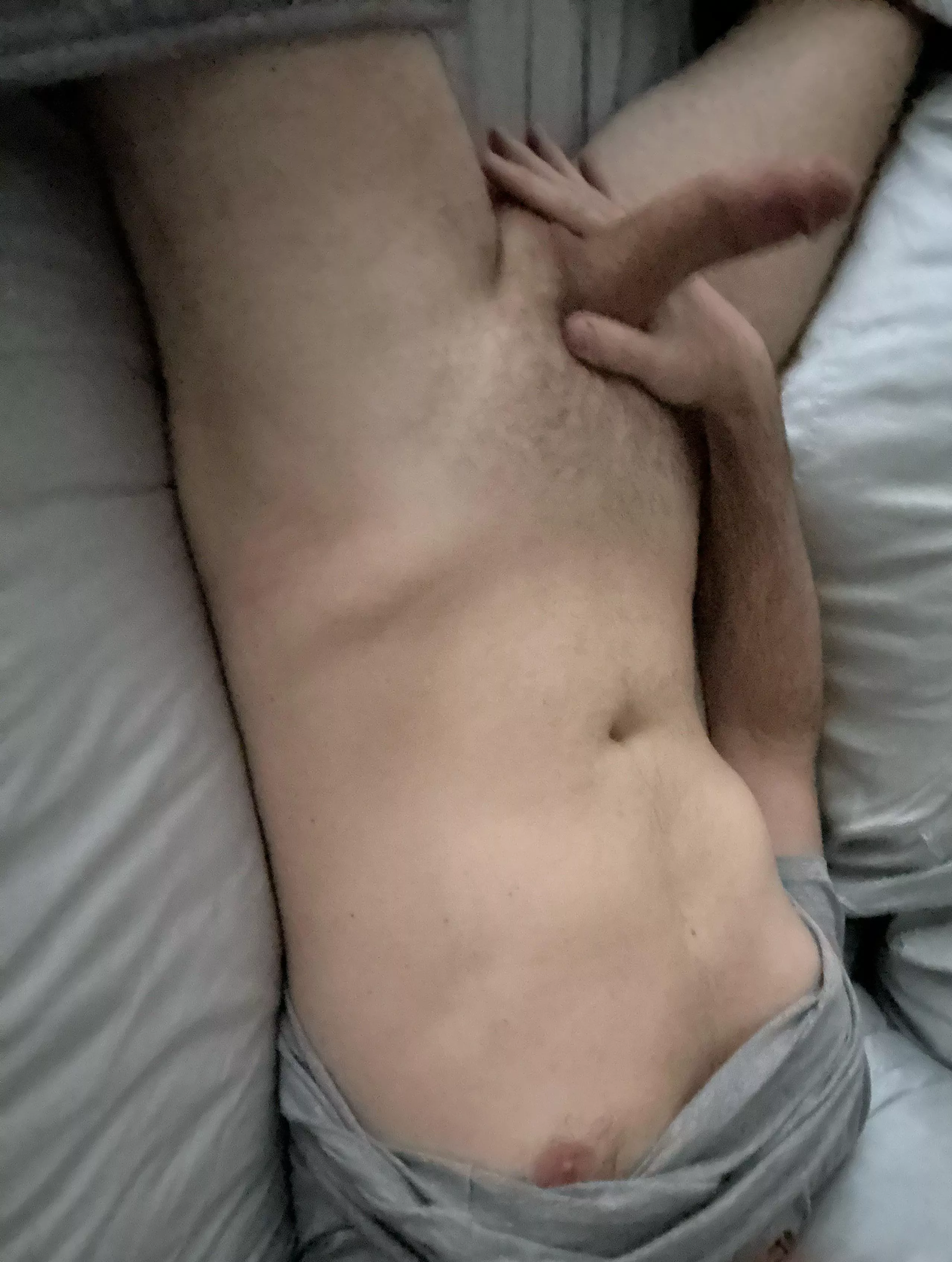 (37) dad alone this am 😈
