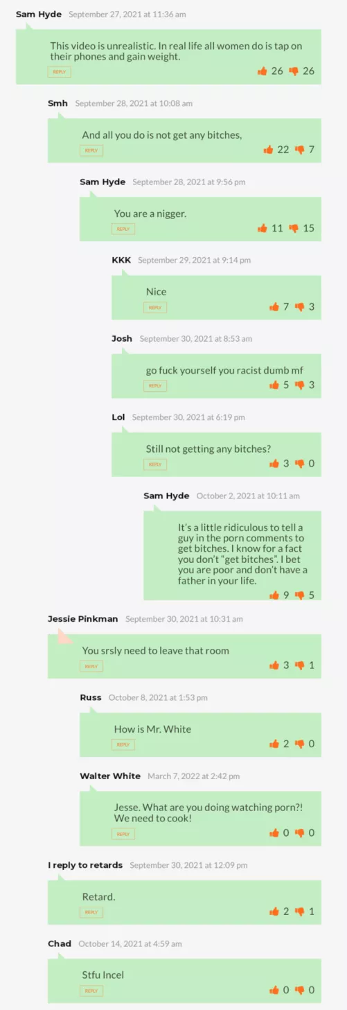 a casual conversation (not Phub)