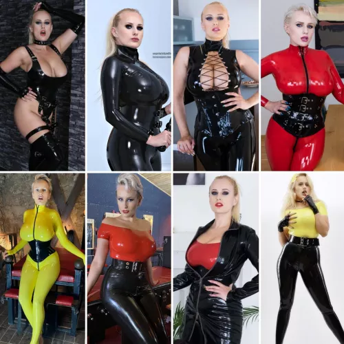 Angel Wicky - Pick her Latex Outfit