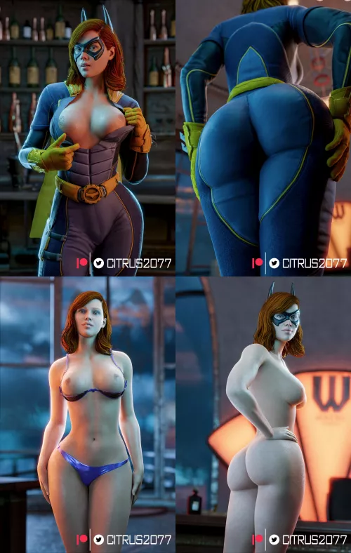 Batgirl - The Lovely Knight (Citrus2077) [DC, Gotham Knights]