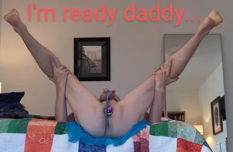 Can I be your bitch daddy? can I serve your alpha cock?