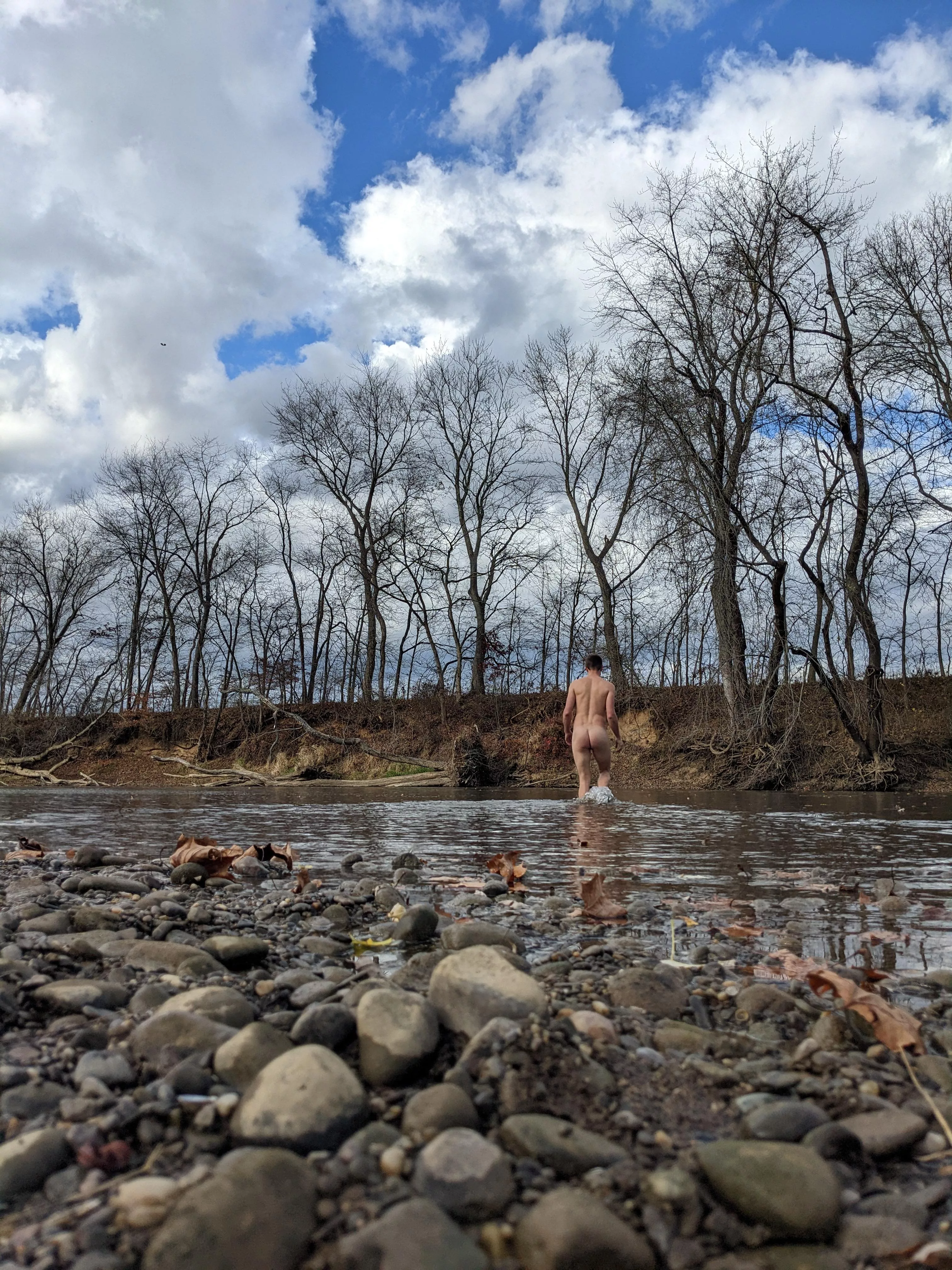 Can't believe I got another river day this late in the year! Water is cold, but couldn't pass it up with 75 degrees!