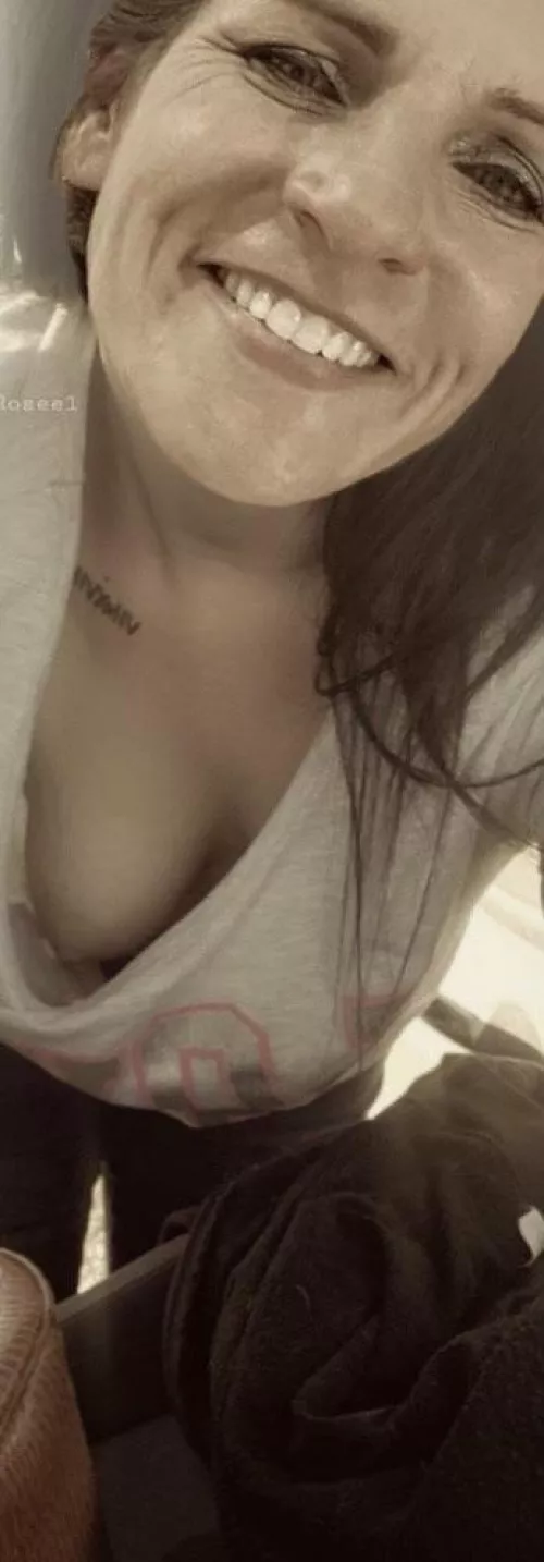 Caught my son sniffing my dirty panties so thought I’d help him out