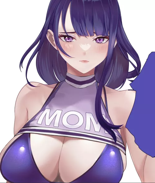 Cheerleader Raiden [Genshin Impact]