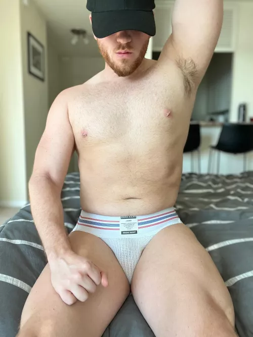 Chillin in my jock 😈