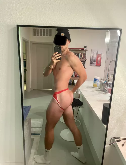 Does this jock make my ass look sexy?