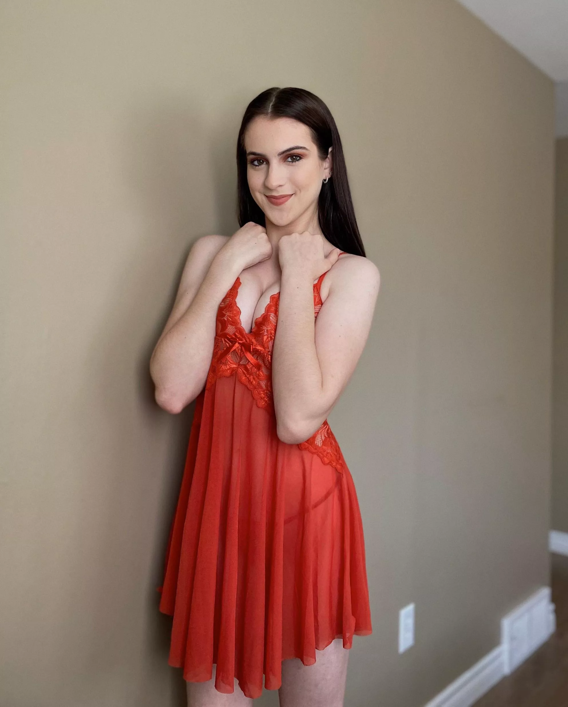 Feeling sexy in lingerie