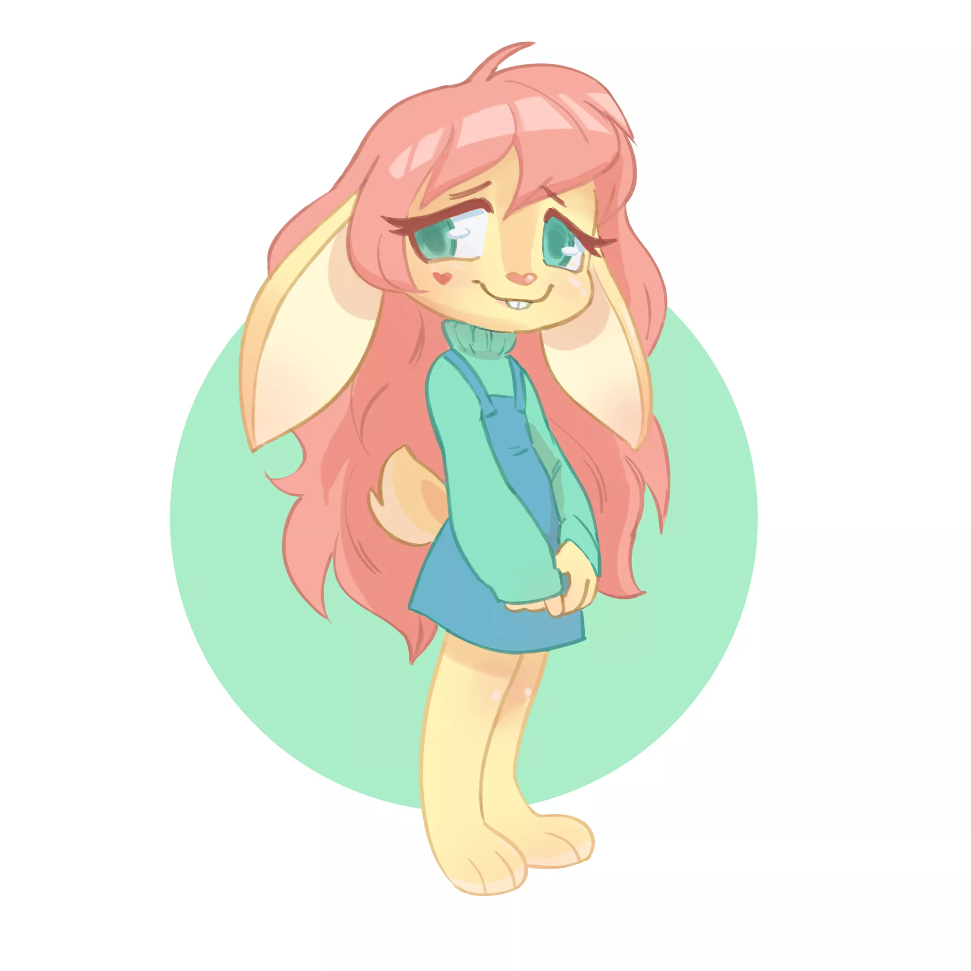 Felt like drawing something cute! (Art by me)