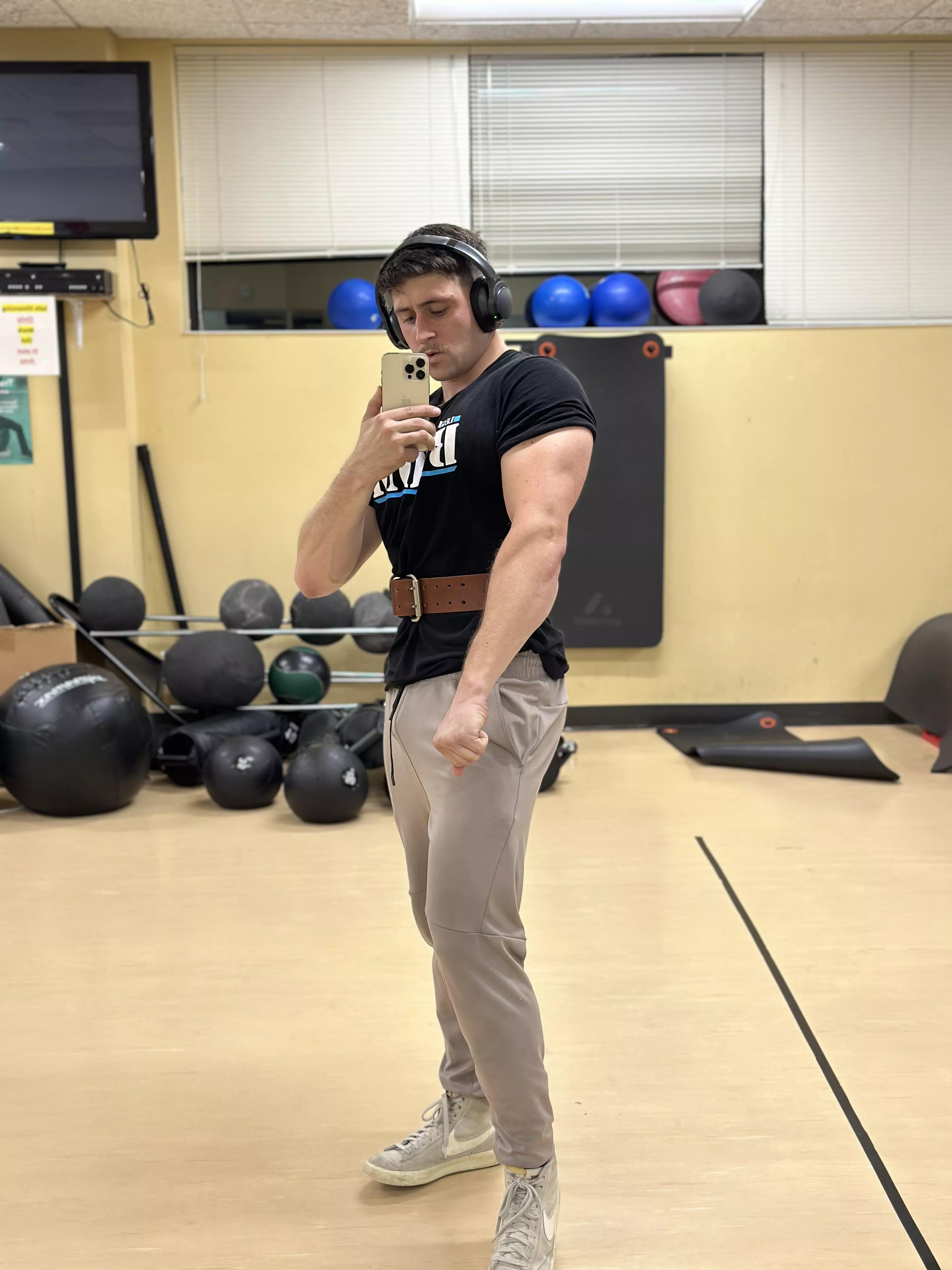 First one to come has to clean up.