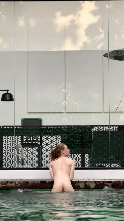 First time skinny dipping (which I decided to do in broad daylight 😂)