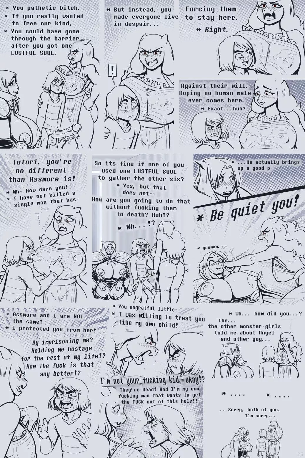 [Frisk, Asgore, Toriel] Under(her)tail Part 8 Page 25