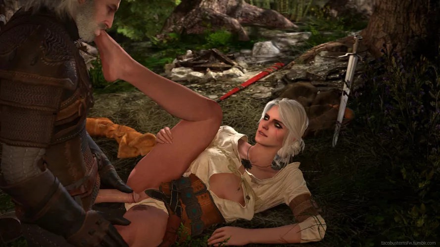 Geralt and Ciri (TacobusterNSFW)