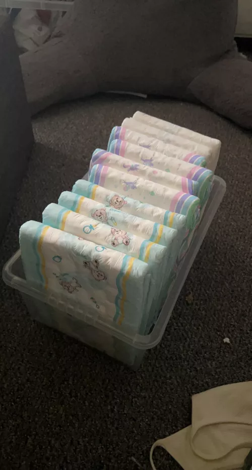 Got my first box full