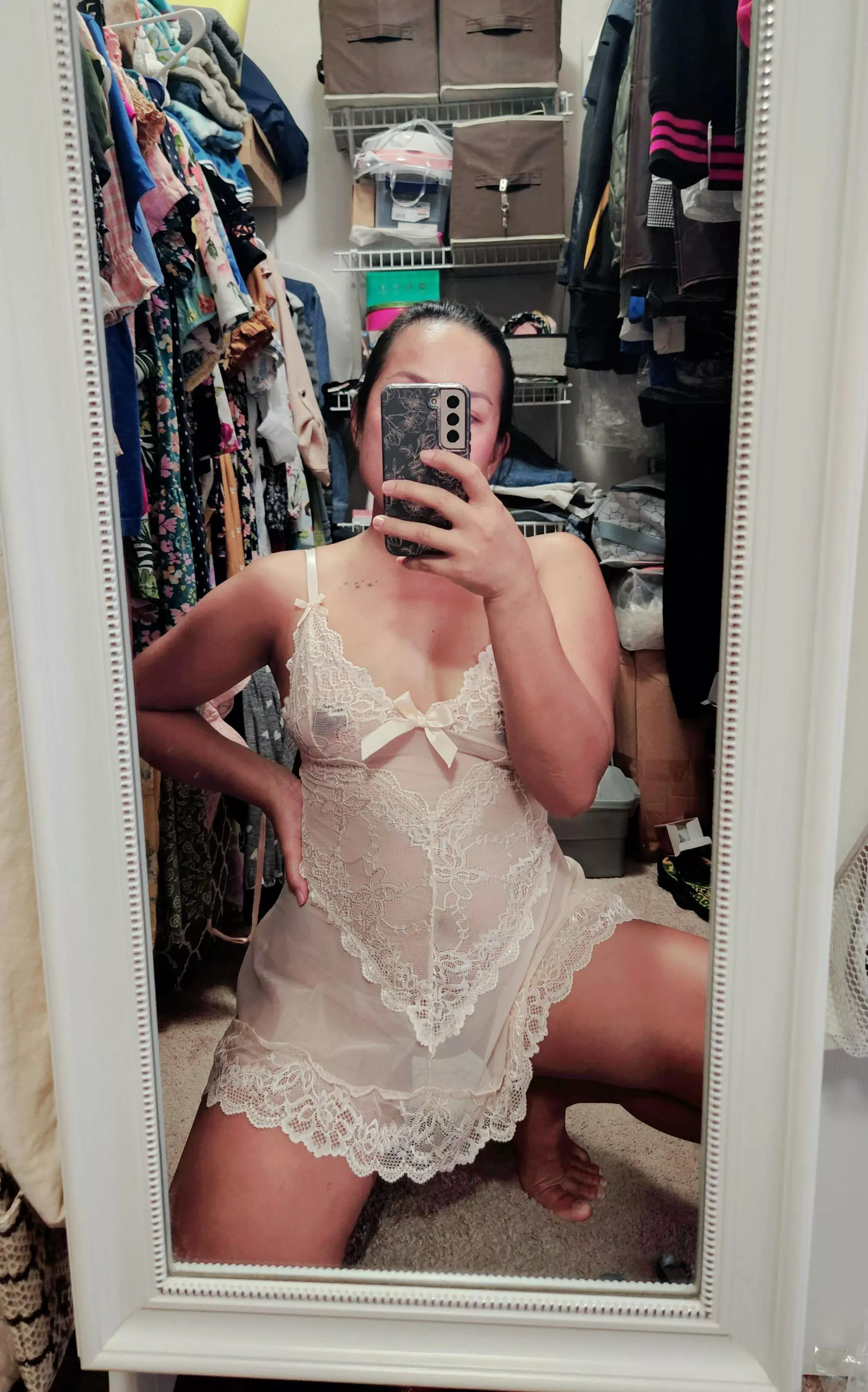 he babe, I'm milf. what would you do to me?