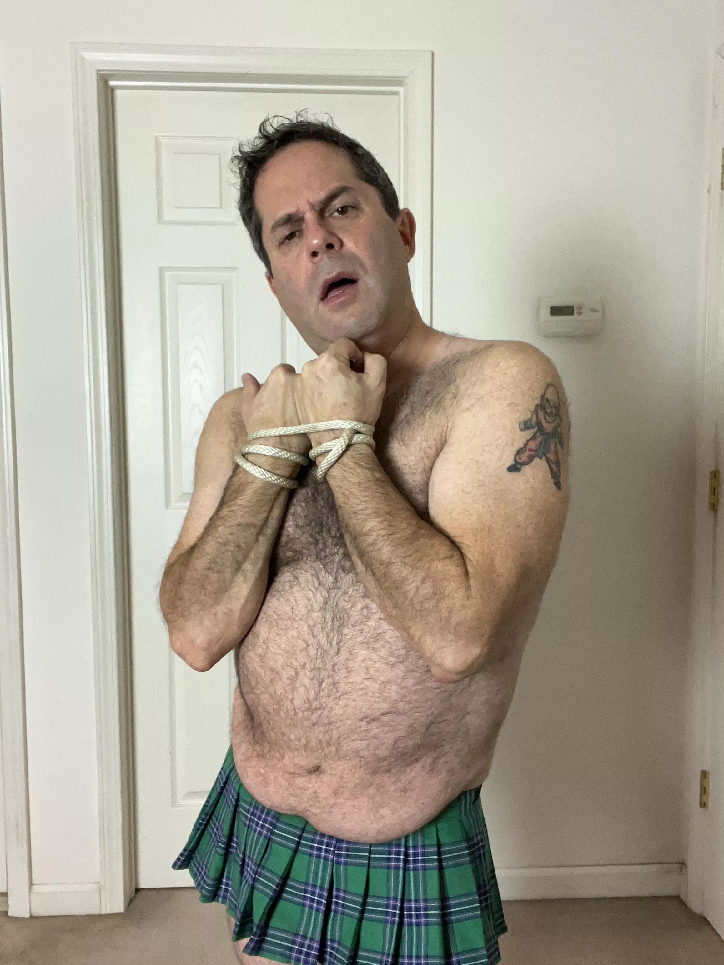 Help loosen my bindings. Your cum will do perfectly!