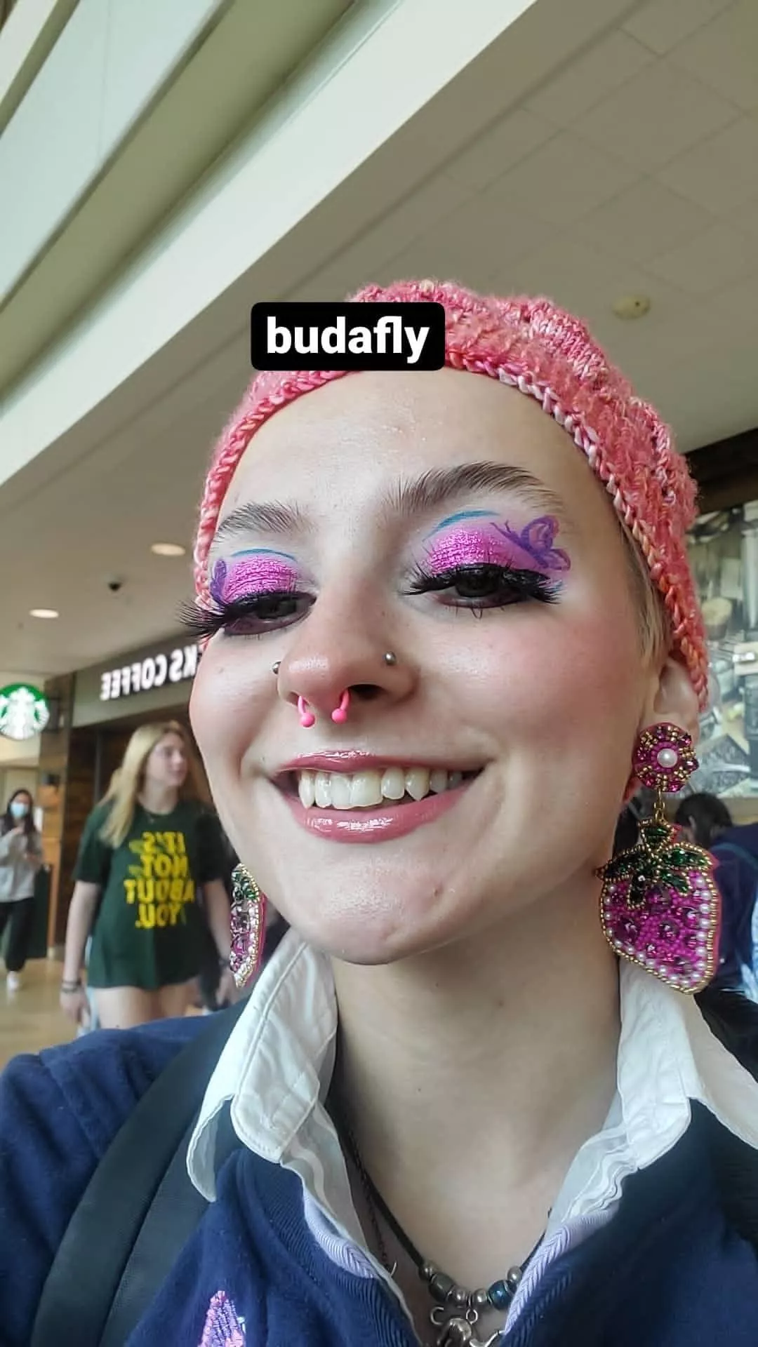 how did my makeup look today?