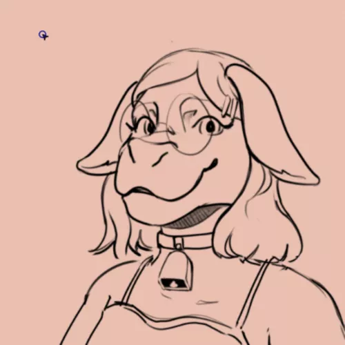 I drew me as a cow ! moooooo 🐄