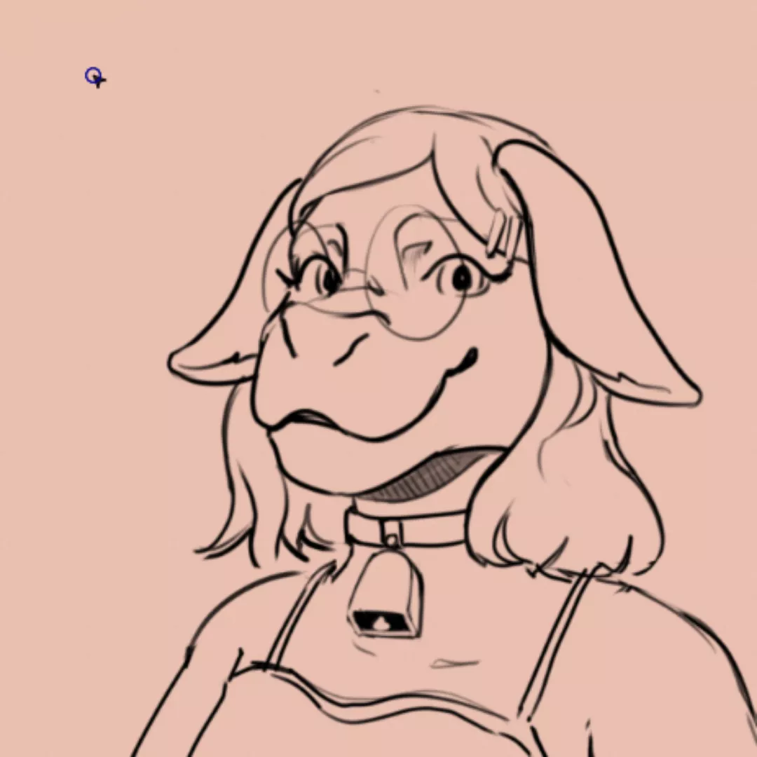 I drew me as a cow ! moooooo 🐄