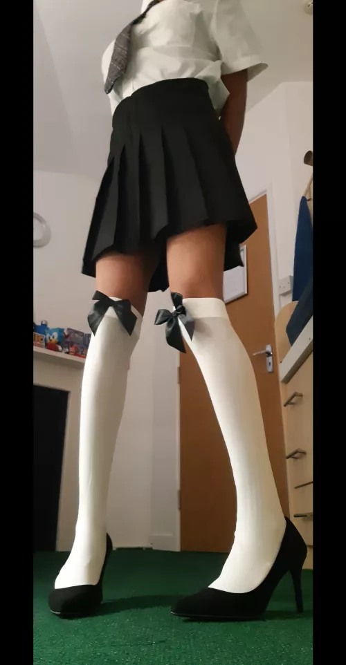 I got ready for school for you <3