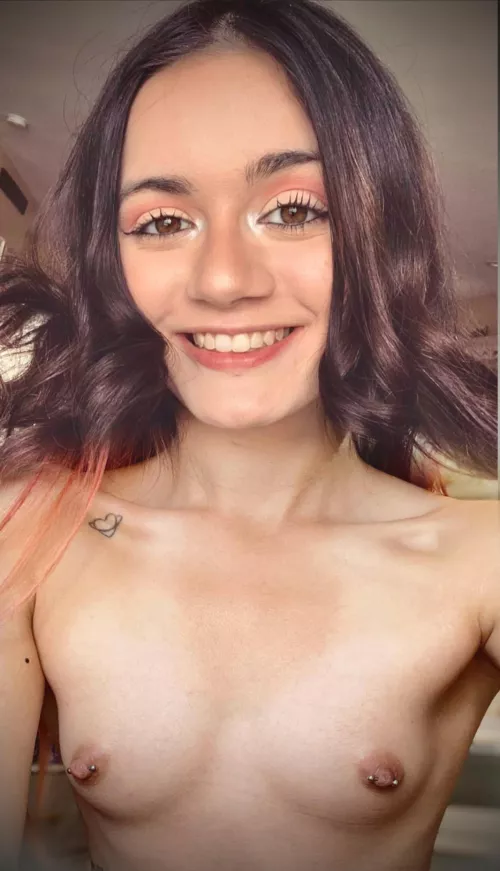 I just want some cum on my tits