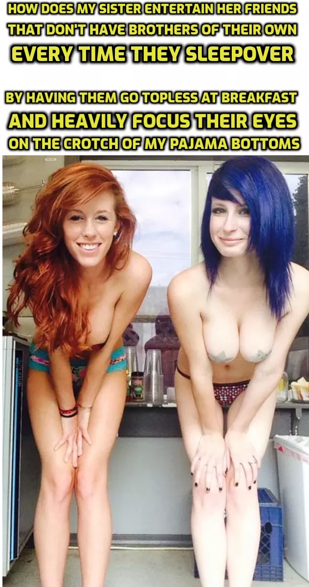 I petition to have all sleepovers at my house