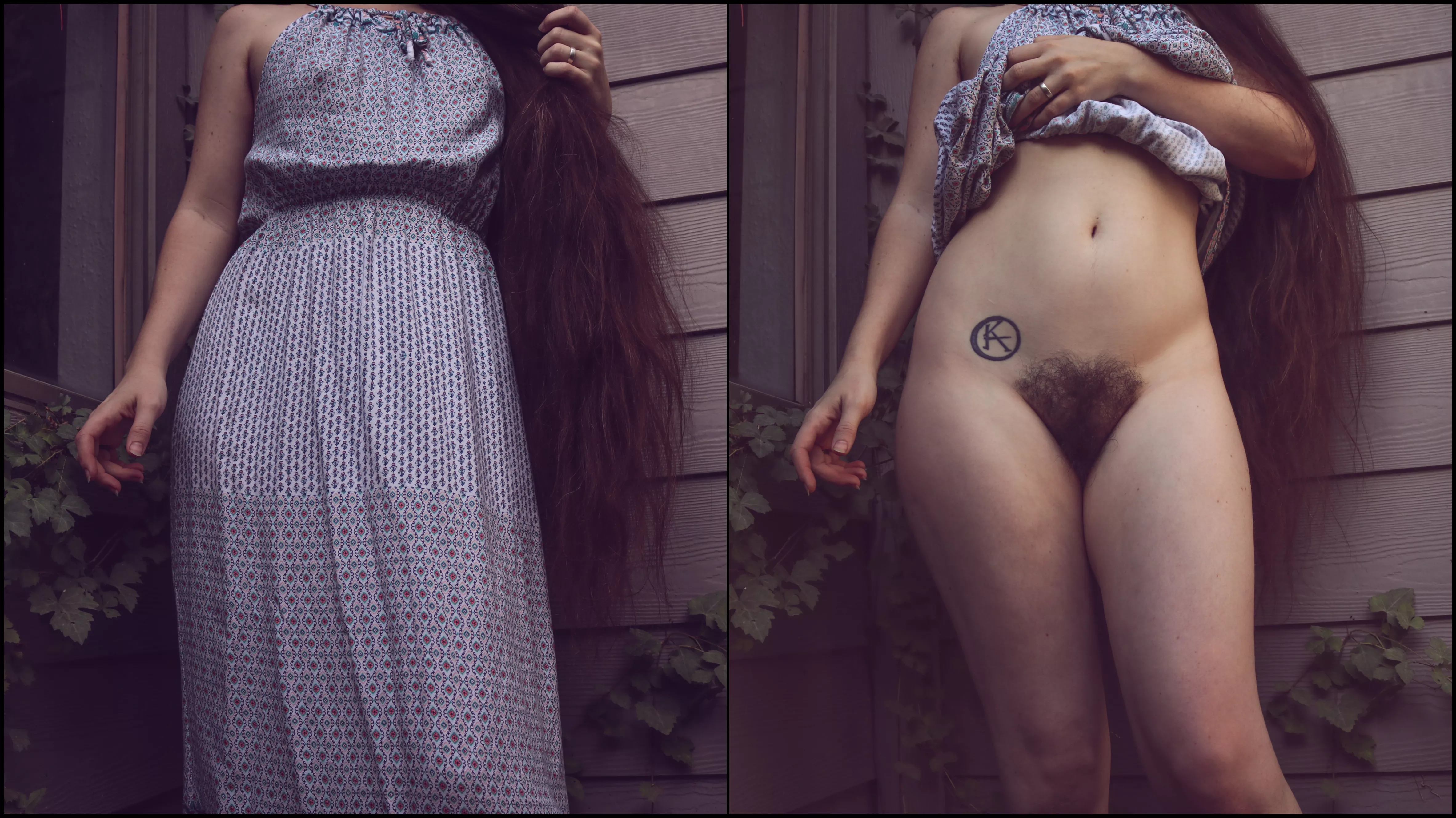 i recently discovered the joy of wearing long dresses with no panties 😊