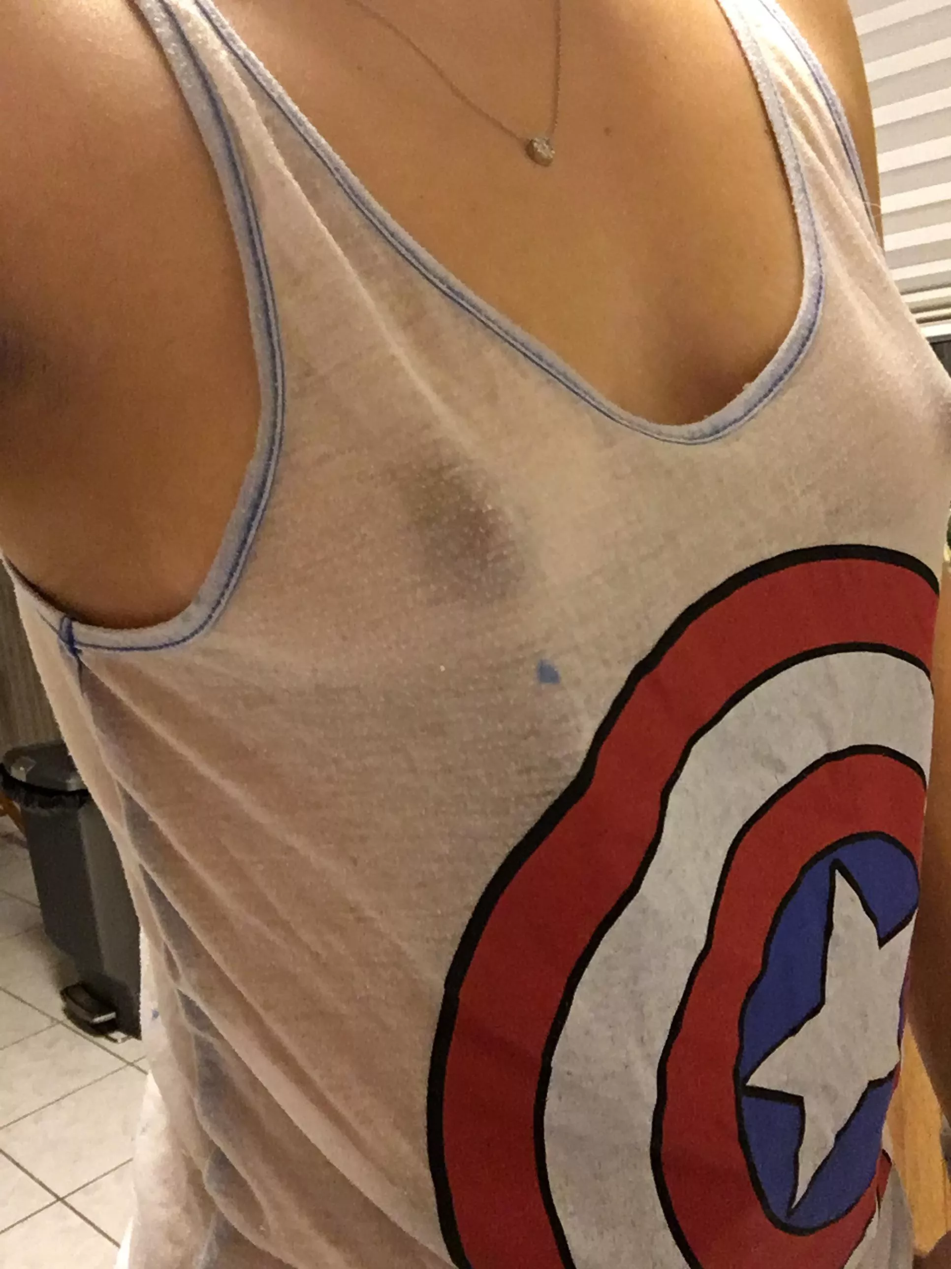 I want a ton of guys to cum on my pokies. Make ‘em soakies!!