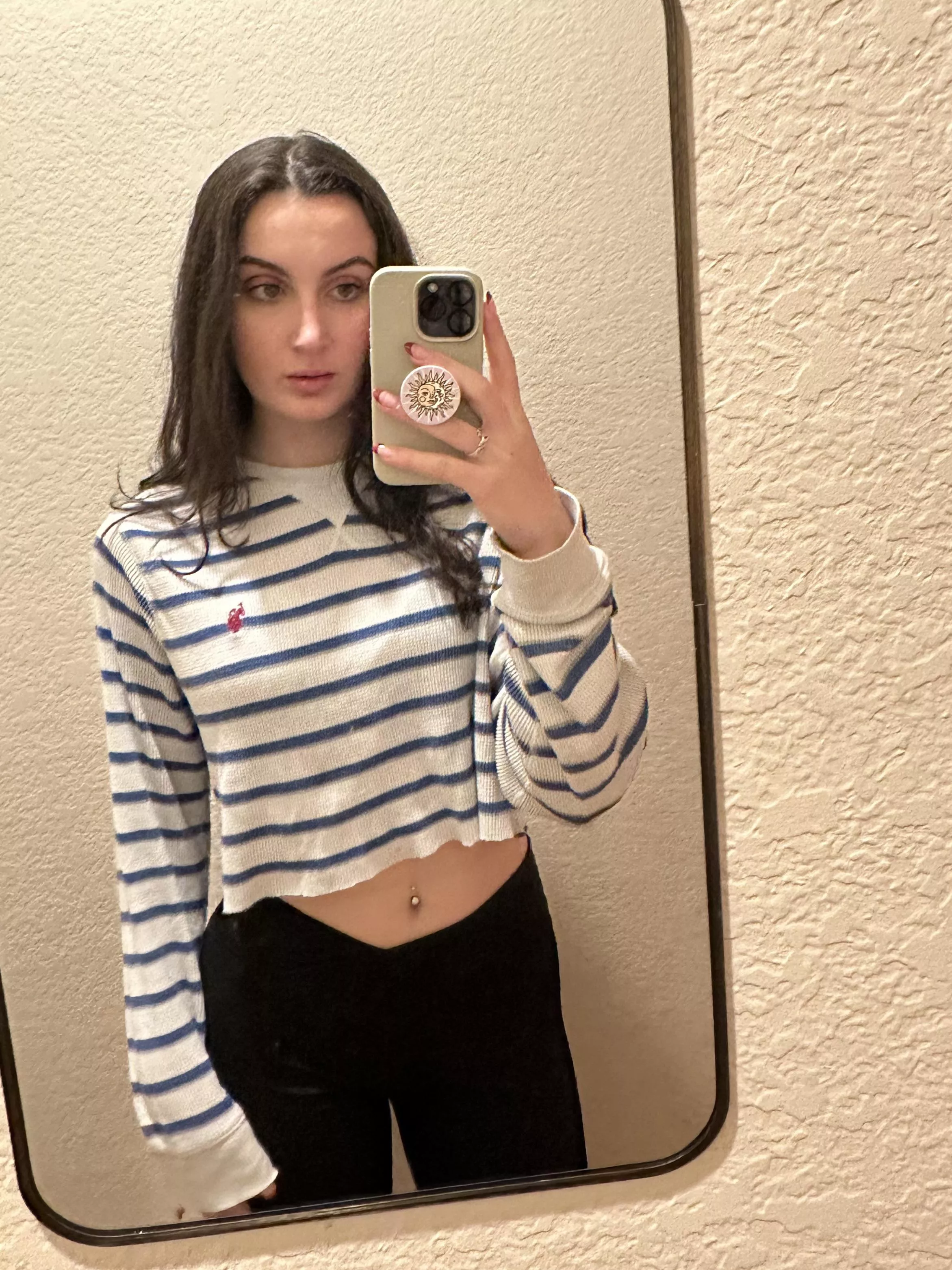 I wasn’t wearing a bra 😊