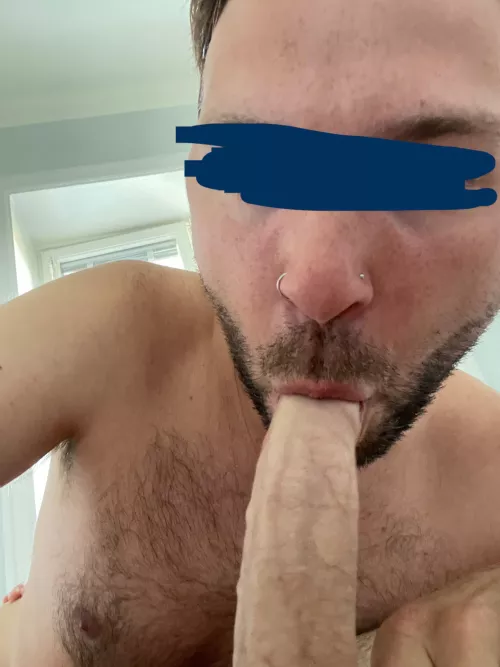 I’m happiest with a dick in my mouth. Who wants their cock sucked next?