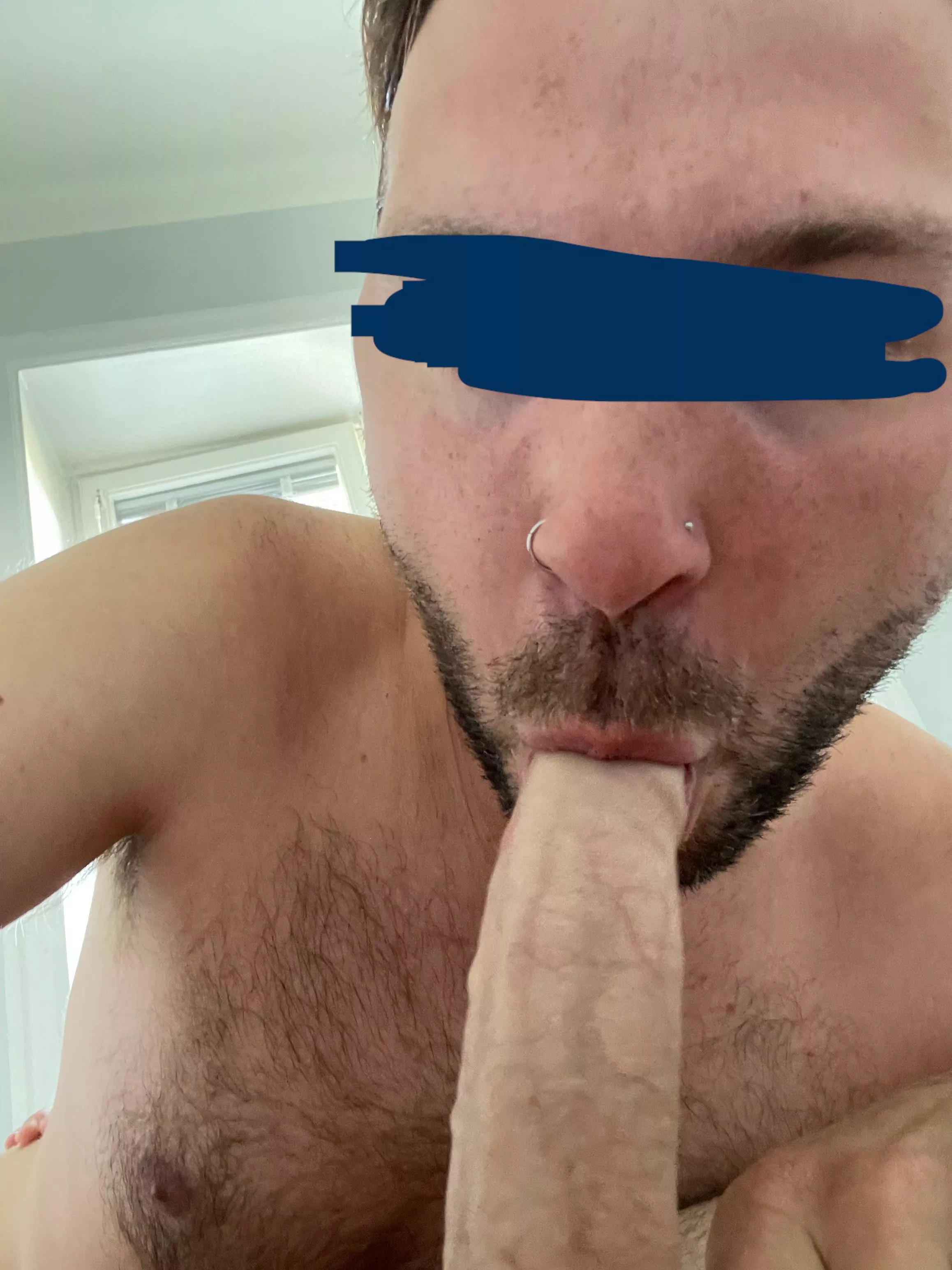 I’m happiest with a dick in my mouth. Who wants their cock sucked next?