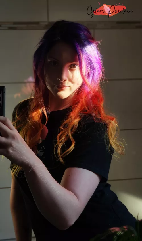 I'm loving my fall hair vibes