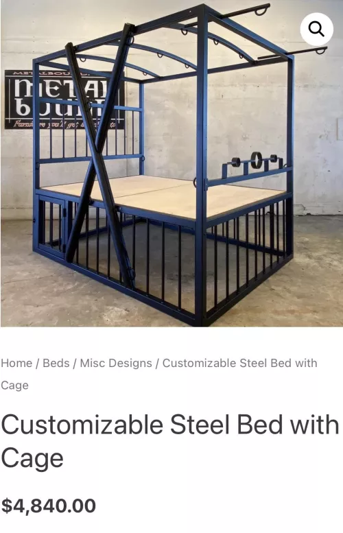 I’m really thinking about getting one of these one day so my husband and mistress can sleep together every night and I’ll be locked up underneath like a pathetic cuckquean I am