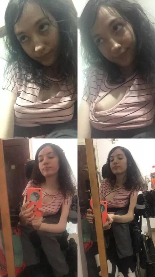 It’d be so easy to move this dress aside at any point :) we could be just chatting and you could just do it