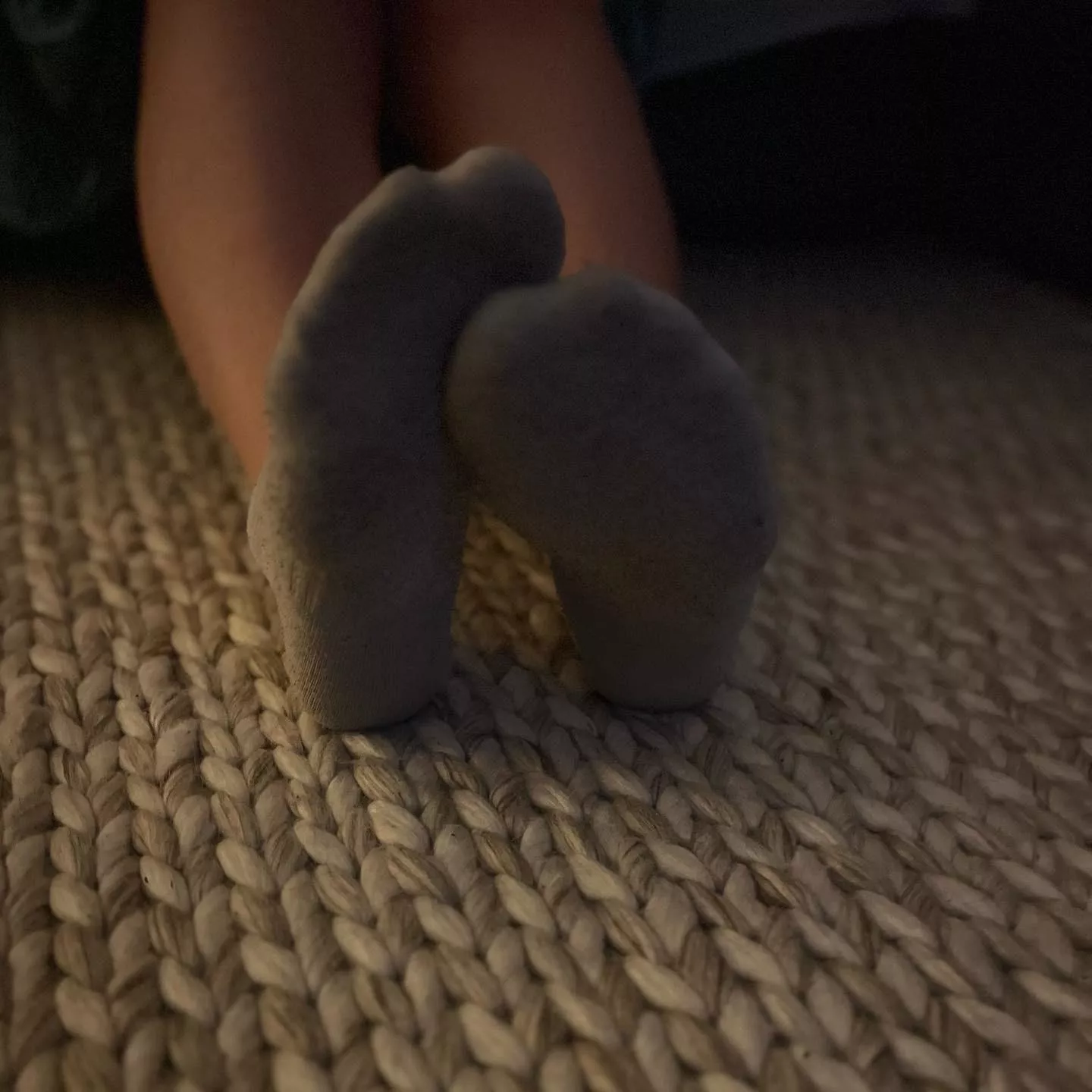 Keeping them warm 🦶