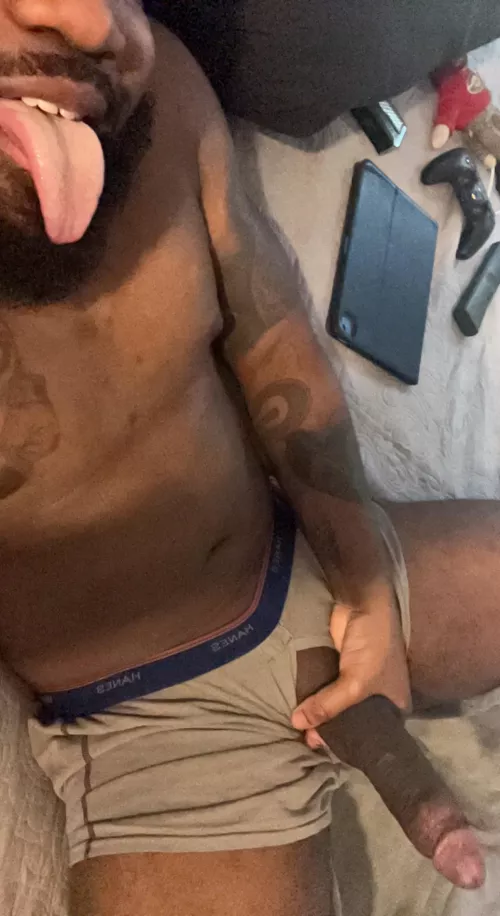 Let me push it down your throat