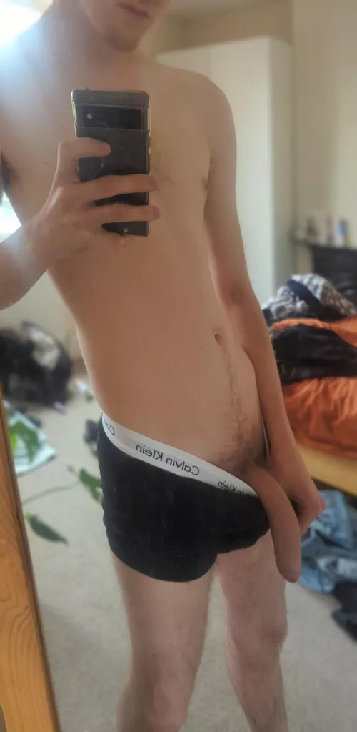 Lick my balls while my big dick is on your face