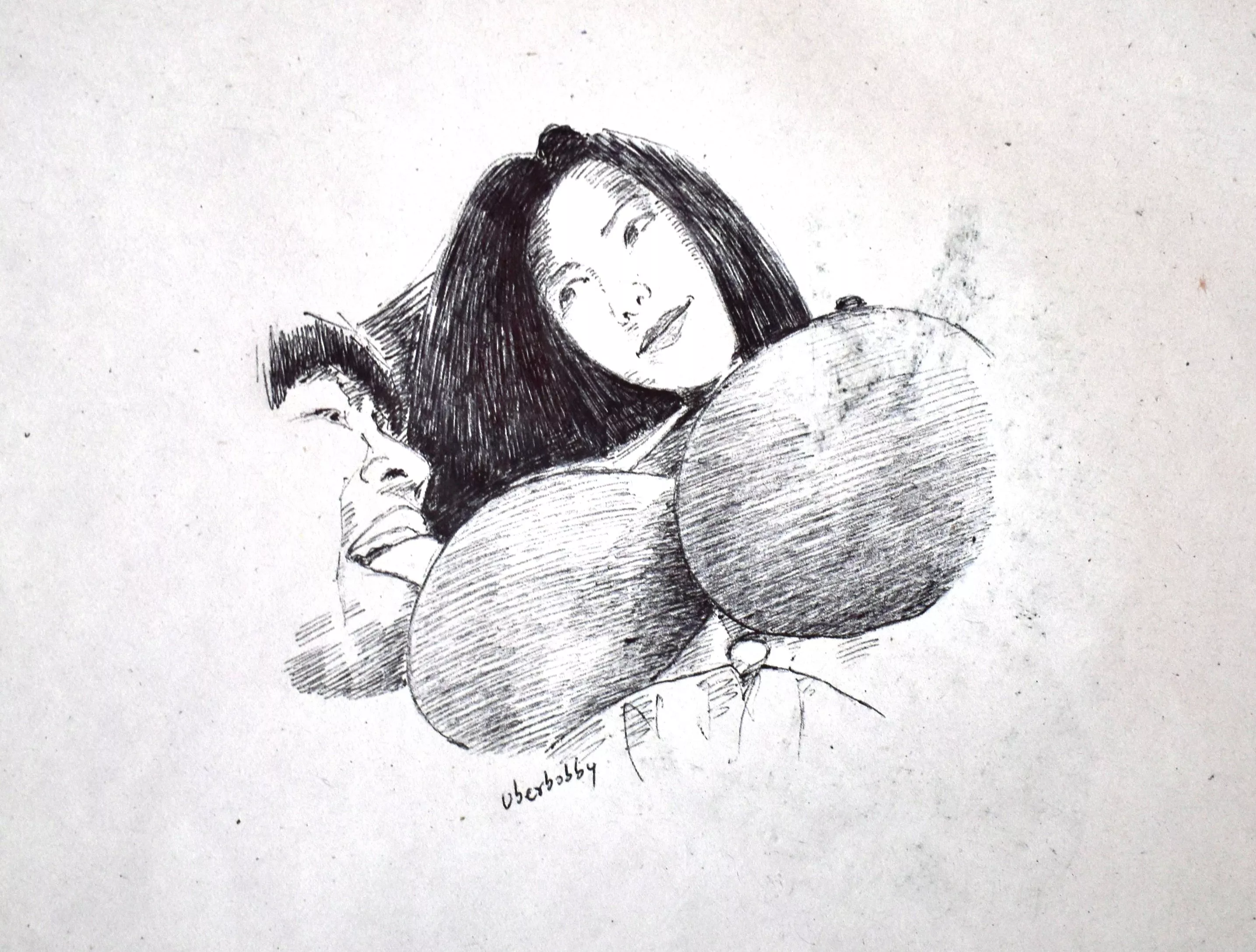 Love drawing this lady