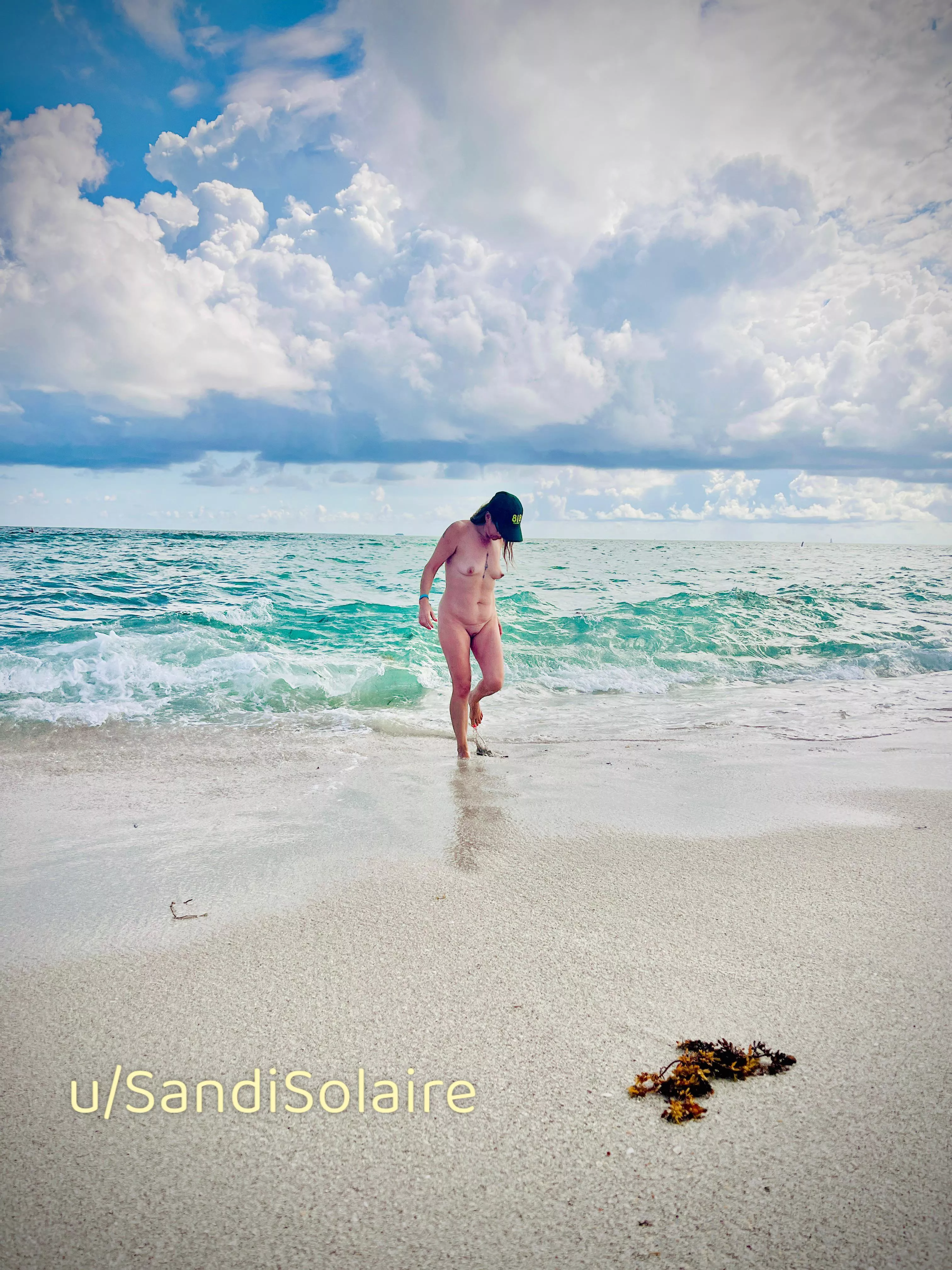 Loved the clouds at the beach today!