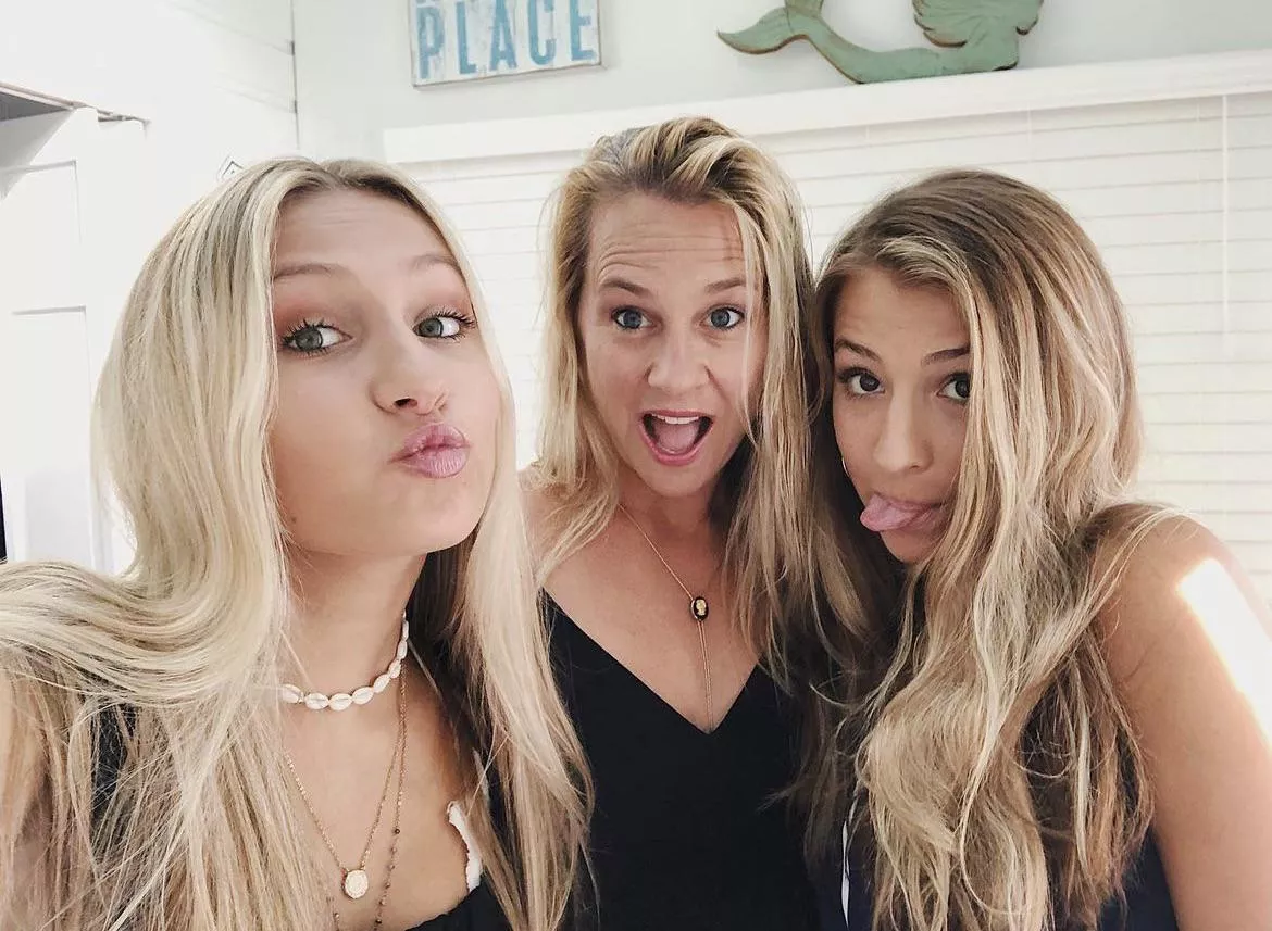 Mother and daughters