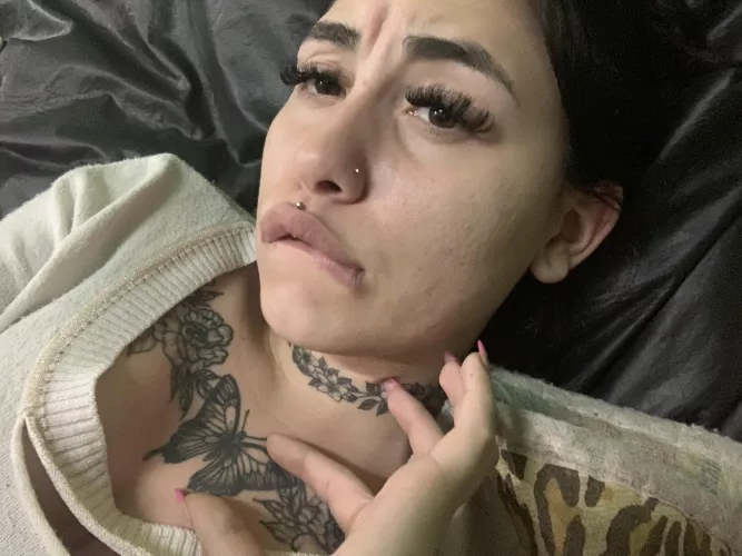 My tattoo must be bigger than your for sure lol🍤 [domme]