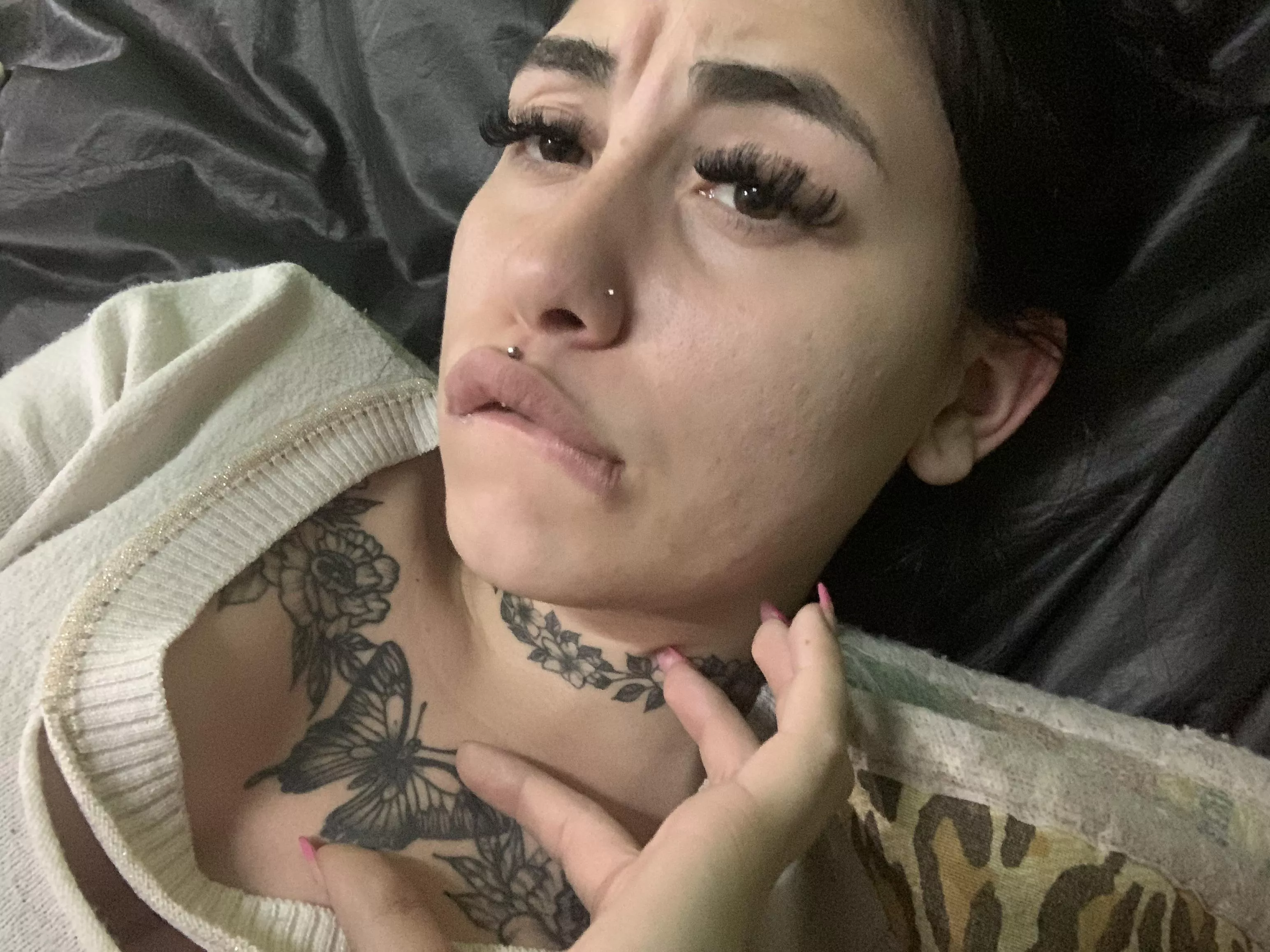 My tattoo must be bigger than your for sure lol🍤 [domme]