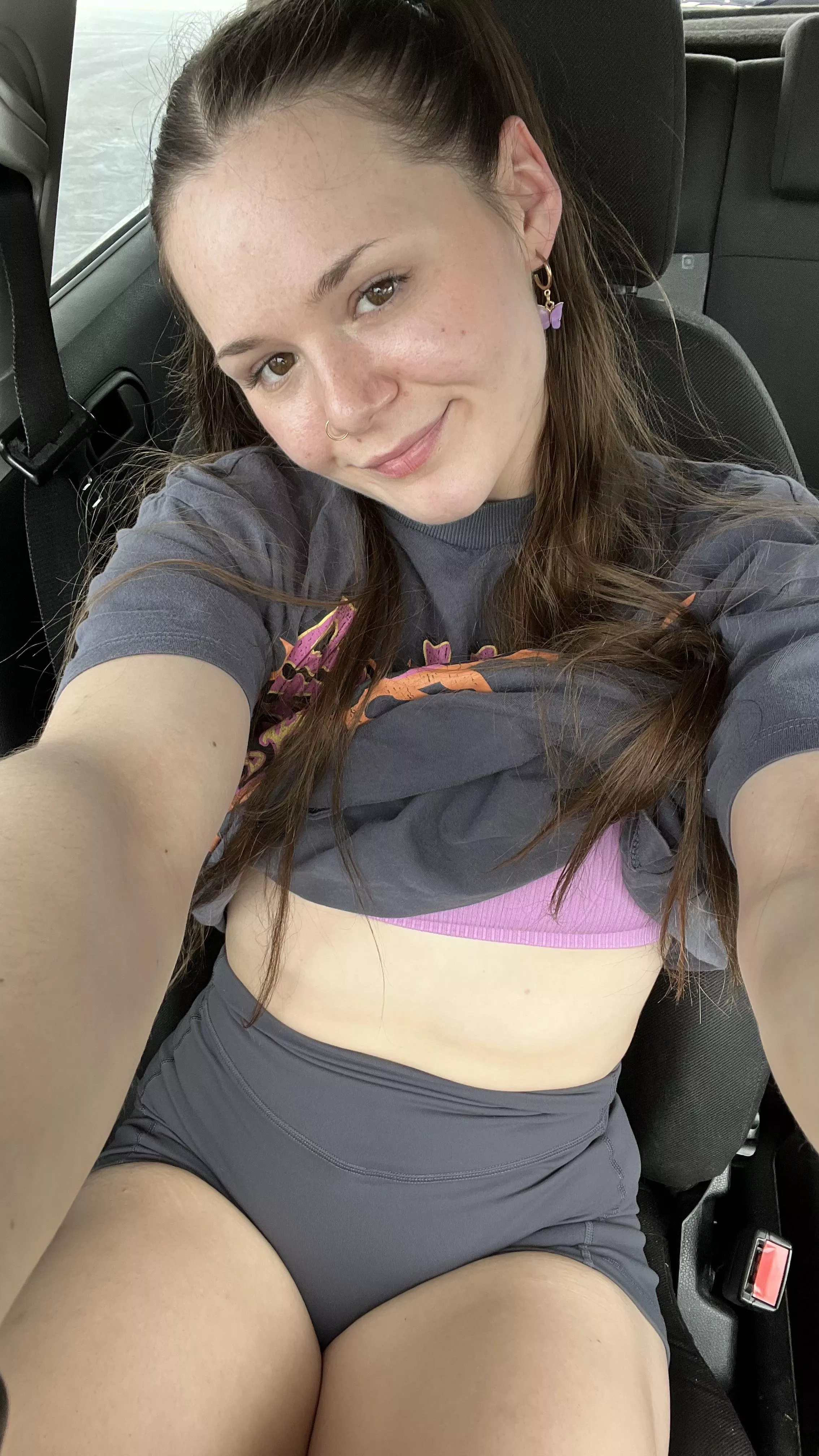 My thighs get so warm sitting in the car