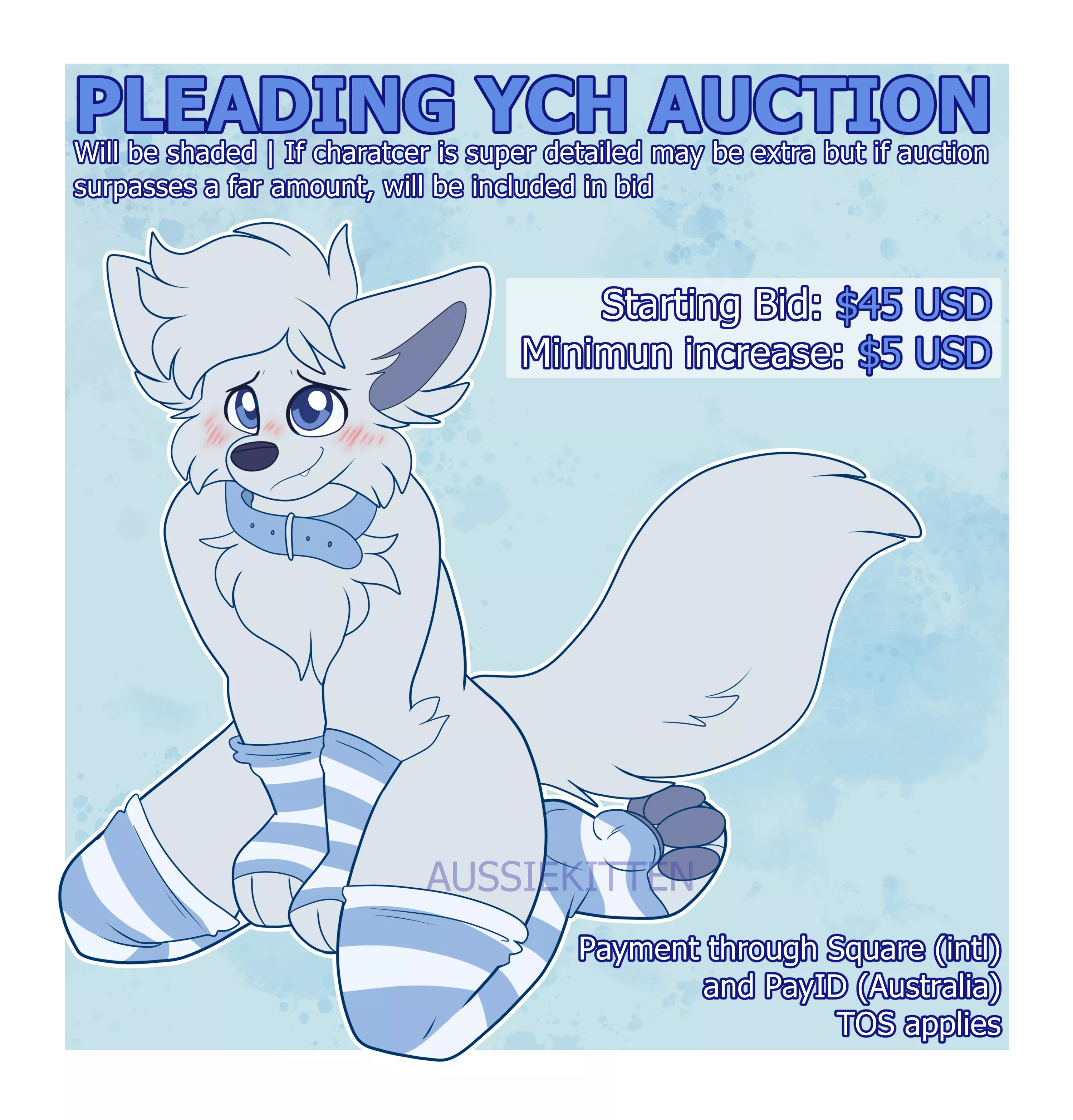 NEW Pleading Auctioned YCH [Link below to auction post and more info!]