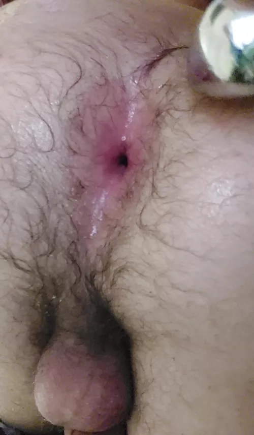 :O hairy butt hole