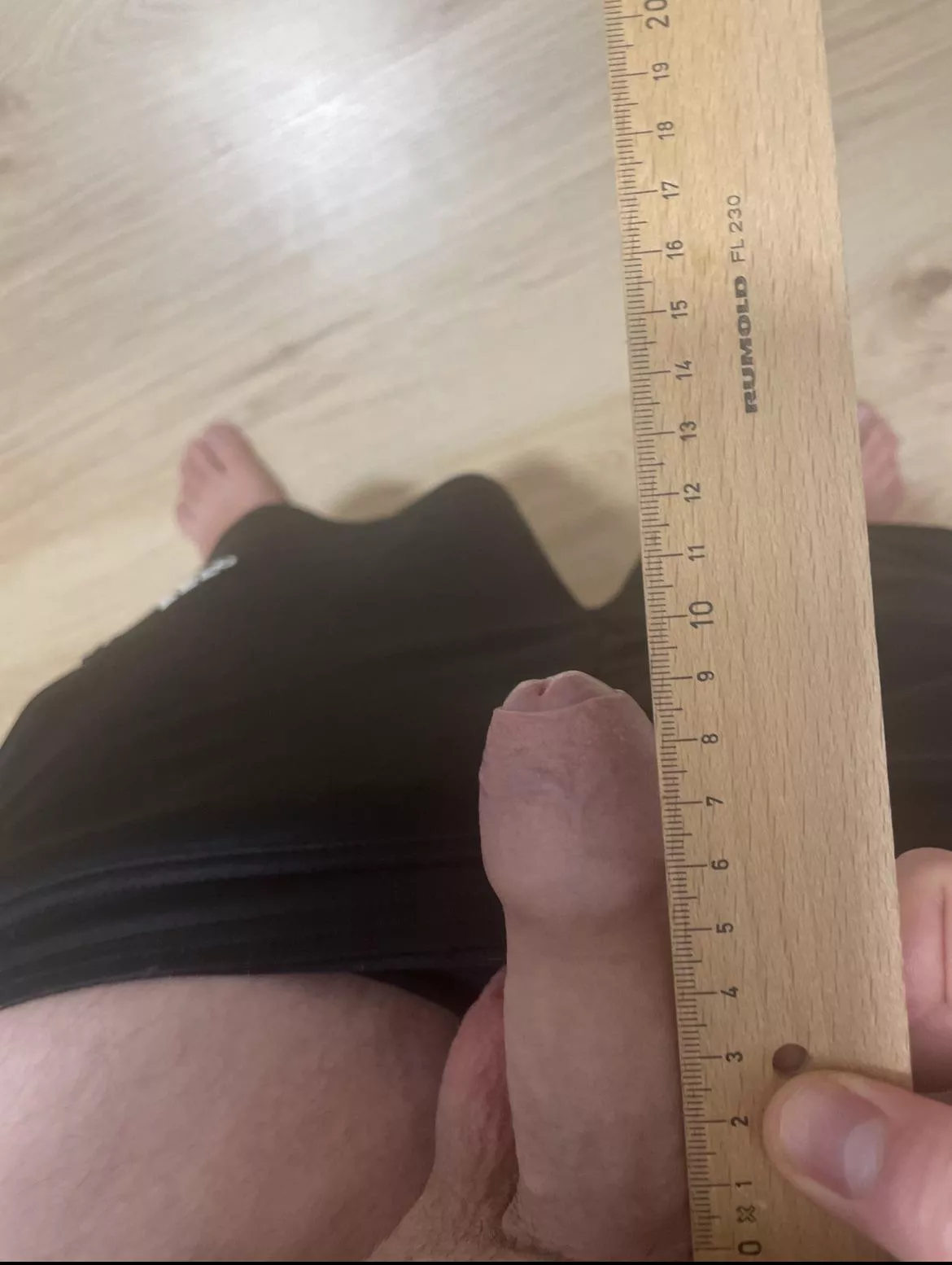 Only 9cm hard, think my bros would laugh