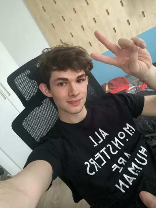 Peace! Wait, what are you looking at?