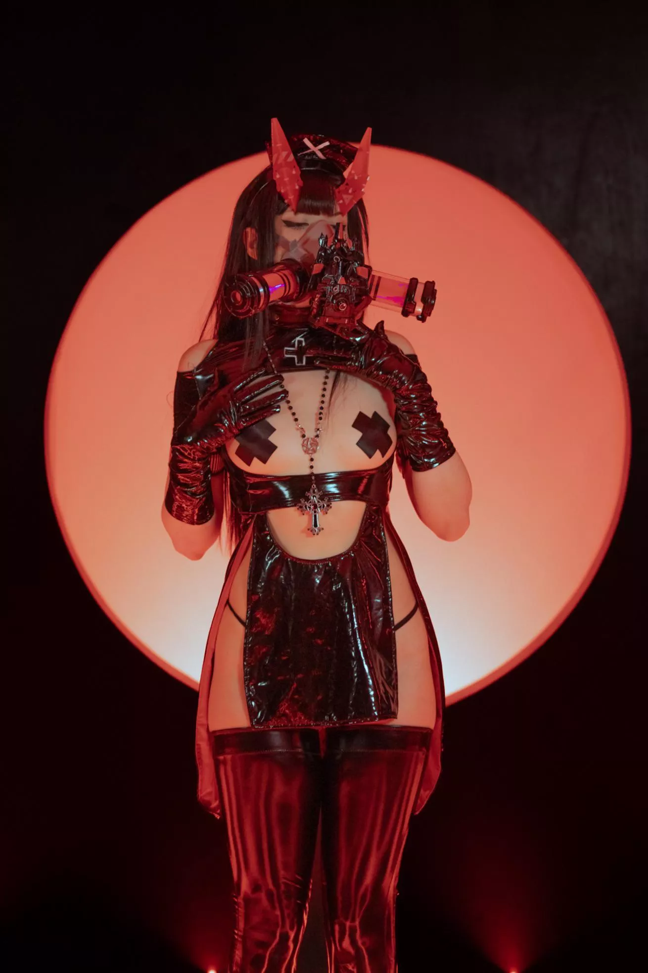 PVC nurse here to take your temperature 😋