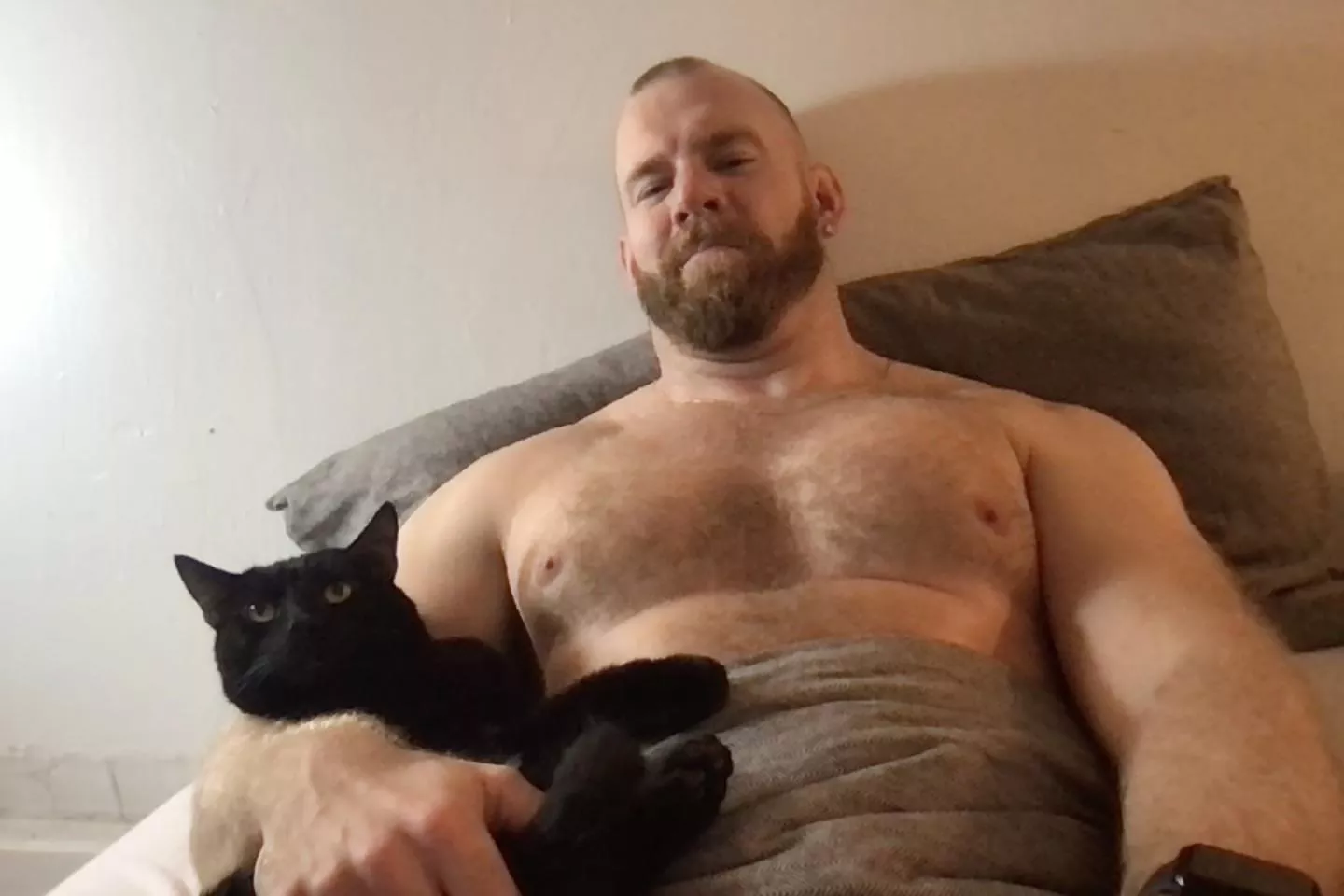 Quality time with my good boy