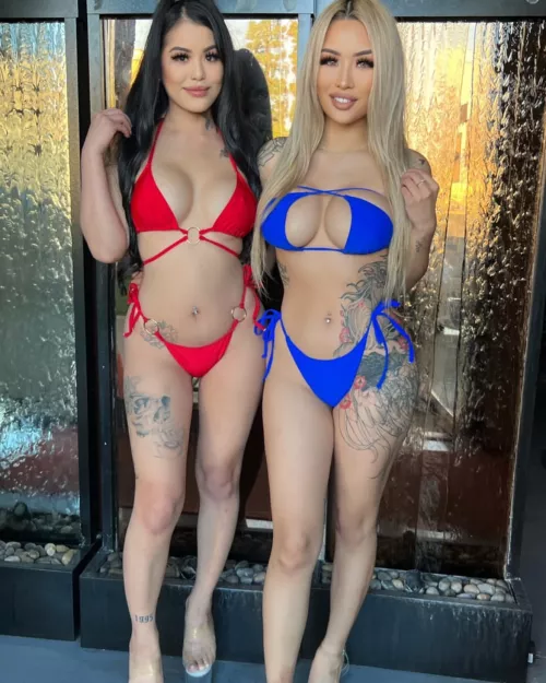 red or blue?