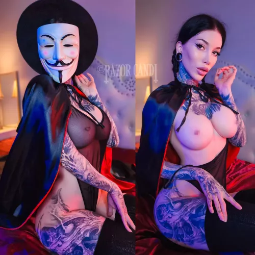 Remember, remember, ...V cosplay by RazorCandi (me)